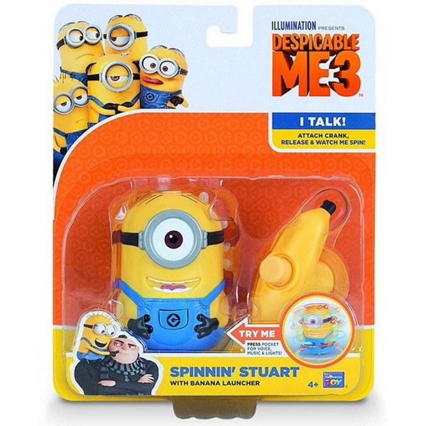 Despicable Me 3: Minions Spinnin' Stuart with banana Launcher